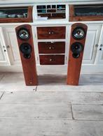 Fraai spelende set Kef iq5 speakers 130 Watt rms@8ohm, Gebruikt, 120 watt of meer, Front, Rear of Stereo speakers, Ophalen