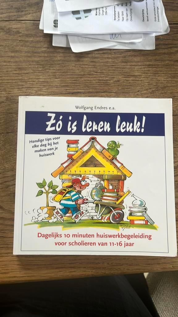 Wolfgang Endres - Zo is leren leuk!, Boeken, Schoolboeken, Zo goed als nieuw, Nederlands, Overige niveaus, Ophalen of Verzenden