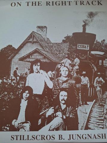 Crosby Stills Nash and Young: On the right track 2 lp beschikbaar voor biedingen