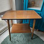 Vintage theewagen serveerwagen trolley, Huis en Inrichting, Tafels | Bijzettafels, Ophalen, Vintage, 55 tot 75 cm, Zo goed als nieuw