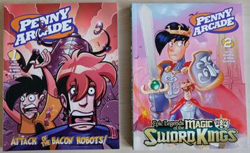 Penny Arcade volume 1 & 2 - Holkins / Krahulik - paperback beschikbaar voor biedingen