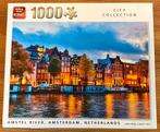 King Puzzel Amstel Rivier van 1000 stuks, Ophalen of Verzenden, 500 t/m 1500 stukjes, Gebruikt, Legpuzzel