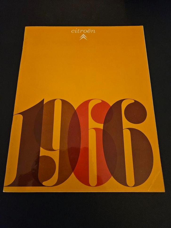 Brochure Citroën 1966, Boeken, Auto's | Folders en Tijdschriften, Zo goed als nieuw, Citroën, Ophalen of Verzenden