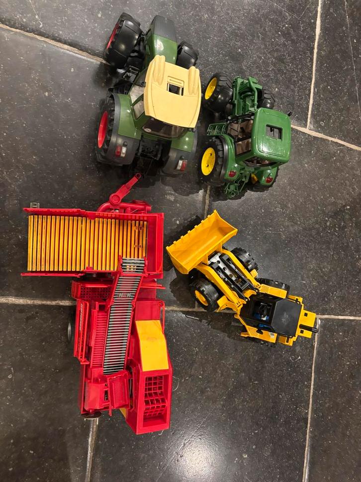 Speelgoed Landbouwvoertuigen Set - Fendt, John Deere, Meer, Kinderen en Baby's, Speelgoed | Overig, Gebruikt, Jongen of Meisje