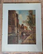 Hendrik van der Burgh 1769-1858 olieverf op doek.Delft.Gesig, Ophalen of Verzenden