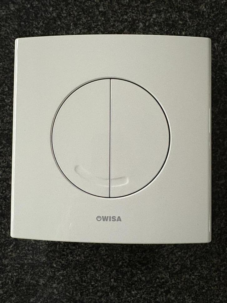 WC bedieningspaneel WISA xs DF, KLEUR WIT, Flush dual, Huis en Inrichting, Badkamer | Badtextiel en Accessoires, Nieuw, Overige typen