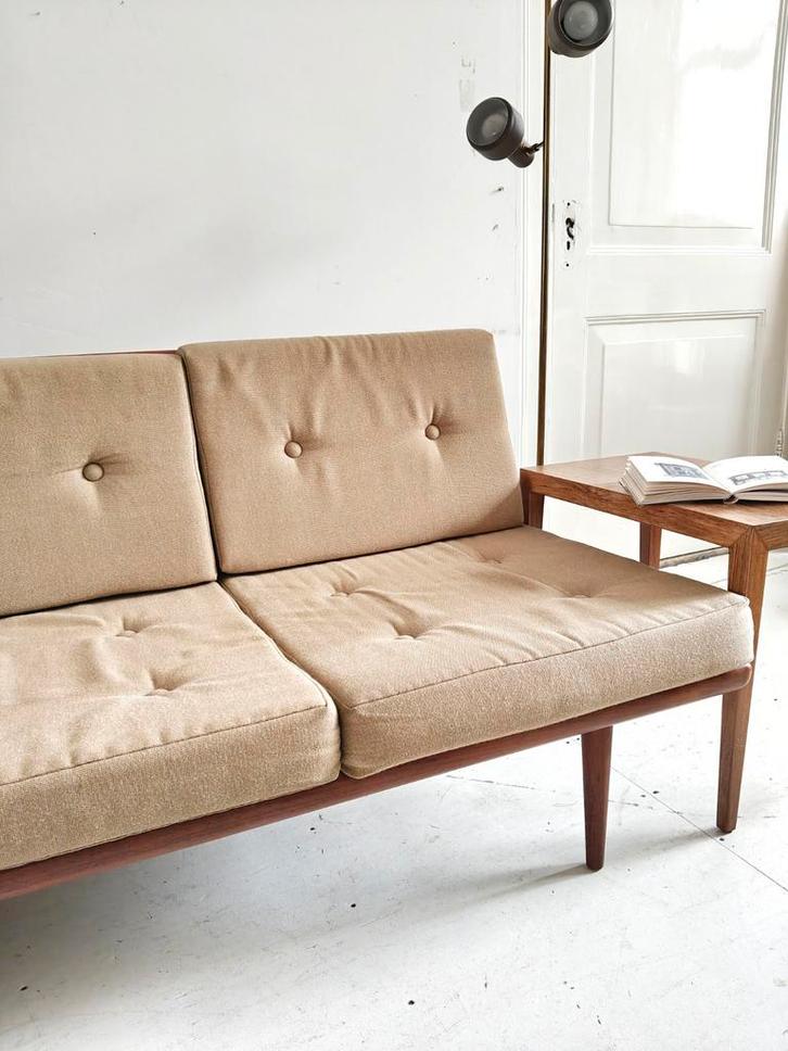 Dagbed Peter Hvidt & Orla Mølgaard-Nielsen, Huis en Inrichting, Slaapkamer | Slaapbanken, Zo goed als nieuw, 90 cm, 190 cm of minder