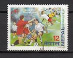 Nepal 1998 Voetbal, Verzenden, Gestempeld, Centraal-Azië