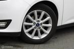 Ford Focus Wagon 1.0 Edition|125Pk|Trekhaak|Navi|Boekjes|Nap, 65 €/maand, Gebruikt, Wit, Origineel Nederlands
