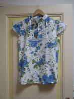 linnen kanten blouse korte mouw maat 40, Kleding | Dames, Blouses en Tunieken, Ophalen of Verzenden, Zo goed als nieuw, Maat 38/40 (M)