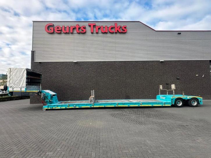 Nooteboom EURO-38-02 DIEPLADER/TIEFLADER/LOWLOADER, Auto's, Vrachtwagens, Bedrijf, ABS, Aanhangers en Opleggers, Overige brandstoffen