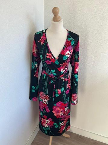 King Louie maat XL gave retro bloemen jurk  beschikbaar voor biedingen