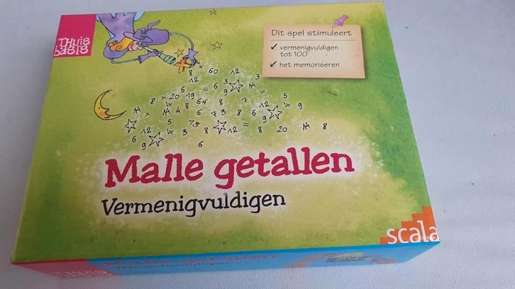 Malle Getallen Scala - Vermenigvuldigen, Kinderen en Baby's, Speelgoed | Educatief en Creatief, Ophalen of Verzenden
