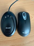 Draadloze muis en een ontvanger van Microsoft., Computers en Software, Muizen, Muis, Gebruikt, Ophalen of Verzenden, Draadloos