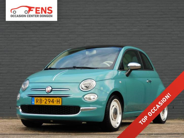Fiat 500 0.9 TwinAir Turbo Anniversario 1e EIGENAAR! CARPLAY, Auto's, Fiat, Bedrijf, Te koop, ABS, Airbags, Airconditioning, Alarm