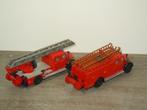 2x Magirus Deutz Feuerwehr - Siku, Hobby en Vrije tijd, Verzenden, Zo goed als nieuw, Bus of Vrachtwagen, SIKU
