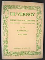 Duvernoy - Elementar Unterricht Opus 176, Piano, Gebruikt, Ophalen of Verzenden, Artiest of Componist