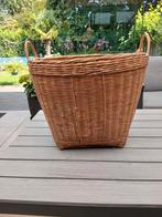 Grote rieten mand, Huis en Inrichting, Ophalen of Verzenden, Zo goed als nieuw, Rond, Riet
