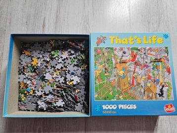Puzzel That's Life Goliath 1000 pieces beschikbaar voor biedingen