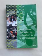 Kwalitatieve methoden en technieken in de criminologie, Ophalen of Verzenden, Gelezen