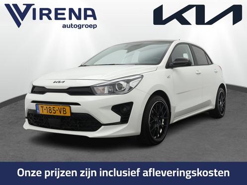 Kia Rio 1.0 T-GDi MHEV DynamicLine - Black Edition - Achteru, Auto's, Kia, Bedrijf, Te koop, Rio, ABS, Achteruitrijcamera, Adaptive Cruise Control