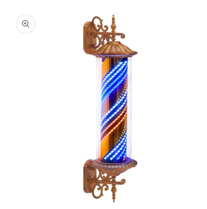 barbershop, lamp, kappers lamp , kapperspaal,kapsalon outlet, Huis en Inrichting, Woonaccessoires | Overige, Nieuw, Ophalen of Verzenden