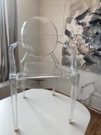 KartellLouis Ghost chair stoel kristal, Huis en Inrichting, Stoelen, Ophalen of Verzenden, Zo goed als nieuw, Kunststof, Eén