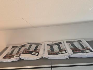  Waveplooi Witte Vitrage Gordijnen – Nieuw in Verpakking  beschikbaar voor biedingen