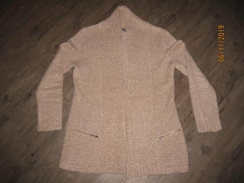 Superstar beige gebreid vest maat M, Kleding | Dames, Truien en Vesten, Gedragen, Maat 38/40 (M), Beige, Ophalen of Verzenden