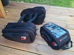 Zadeltassen + Grote Tanktas - Motor Bagage Set, Ophalen, Gebruikt