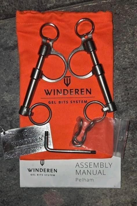 Winderen meerdere zijstukken, Dieren en Toebehoren, Paarden en Pony's | Hoofdstellen en Tuigage, Zo goed als nieuw, Dressuur, Ophalen