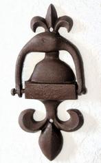 Deurklopper gietijzer Franse lelie, Ophalen of Verzenden