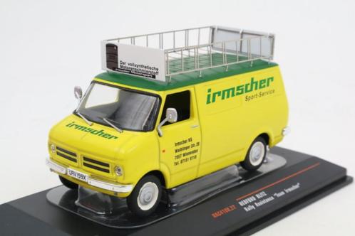 1:43  Bedford Blitz Rally Assistance ''Team Irmscher'' - IXO, Hobby en Vrije tijd, Modelauto's | 1:43, Nieuw, Auto, Overige merken