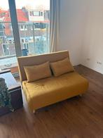 Gele slaapbank, Ophalen, 90 cm, Overige kleuren, Tweepersoons