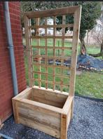 Houten Plantenbak met Klimrek - Perfect voor Klimplanten!, Tuin en Terras, Bloembakken en Plantenbakken, Balkon, Ophalen of Verzenden