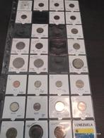 Uruguay+ venuzuela  55 munten 4 hartberger muntbladen, Ophalen of Verzenden, Buitenland, Bankbiljetten