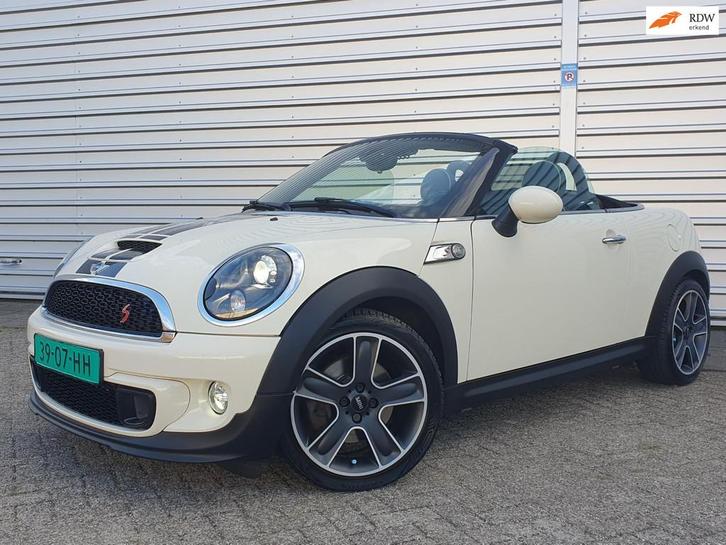 Mini Mini Roadster 1.6 Cooper S Navi / Leder / 17" / 183pk, Auto's, Mini, Te koop, Roadster, ABS, Airbags, Airconditioning, Centrale vergrendeling