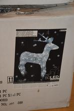 LED kerstverlichting: 2 grote herten beiden in doos, 62.5 cm, Diversen, Kerst, Ophalen of Verzenden, Nieuw