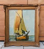 Mooi authentiek schilderij van een zeilschip, Antiek en Kunst, Kunst | Schilderijen | Klassiek, Ophalen