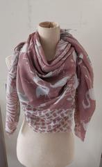 Sjaal/omslagdoek met flamingo's, Ophalen of Verzenden, Nieuw, Maat 46/48 (XL) of groter, Sjaal