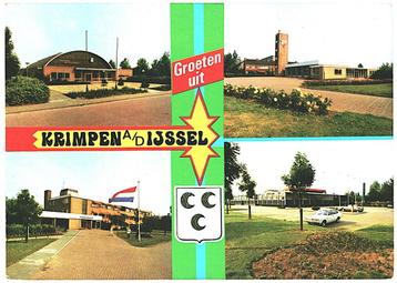 908858 Krimpen a d IJssel ZH 1975 Nette oude kaart Onbeschr beschikbaar voor biedingen