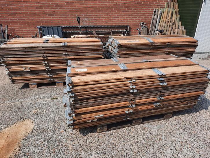 Palletranden 120x80 en 80x60, Doe-het-zelf en Verbouw, Hout en Planken, Gebruikt, Overige typen, Minder dan 200 cm, Minder dan 25 mm