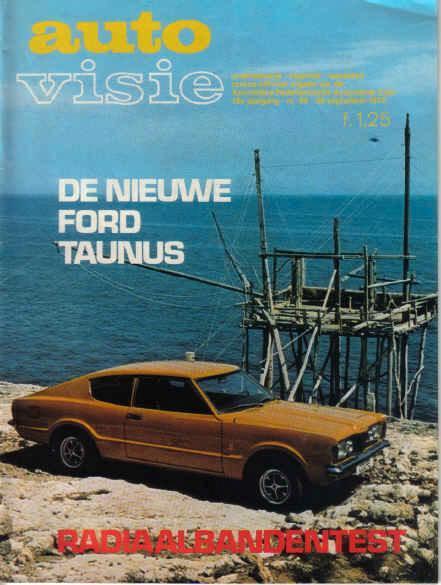 Autovisie 39 1970 : NSU Prinz 4L - Ford Taunus 1600 XL, Boeken, Auto's | Folders en Tijdschriften, Gelezen, Algemeen, Ophalen of Verzenden