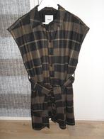 OBJECT Bruin/Grijs Geruite Blouse/Gilet/Spencer Maat 40, Maat 38/40 (M), Bruin, Object, Nieuw