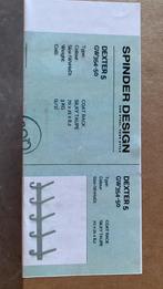 Nieuwe Wandkapstok Spinder Design Dexter 5 - Eijerkamp, Huis en Inrichting, Nieuw, Minder dan 100 cm, Metaal, Ophalen