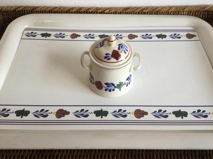 Boerenbont Boch België (Suikerpot ), Antiek en Kunst, Antiek | Servies los, Ophalen of Verzenden