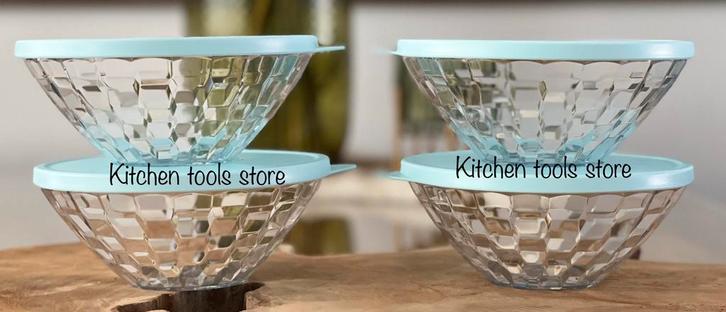 tupperware exclusieve serveerschaal diamant prisma kom 500ml, Huis en Inrichting, Keuken | Tupperware, Nieuw, Schaal, Ophalen of Verzenden