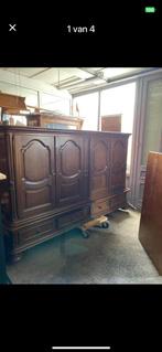 Massief houte wand  kast, Ophalen of Verzenden