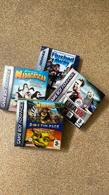 Gameboy Advance Spellen - 4 stuks beschikbaar voor biedingen