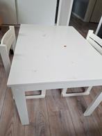 Kinder Knutsel Tafel + 2 Stoelen, Ophalen, Gebruikt, Tafel(s) en Stoel(en)